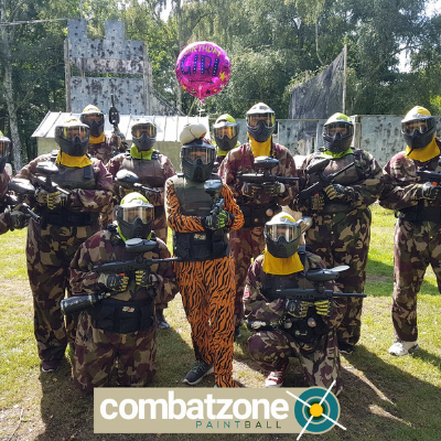 5 Paintball party at combatzone